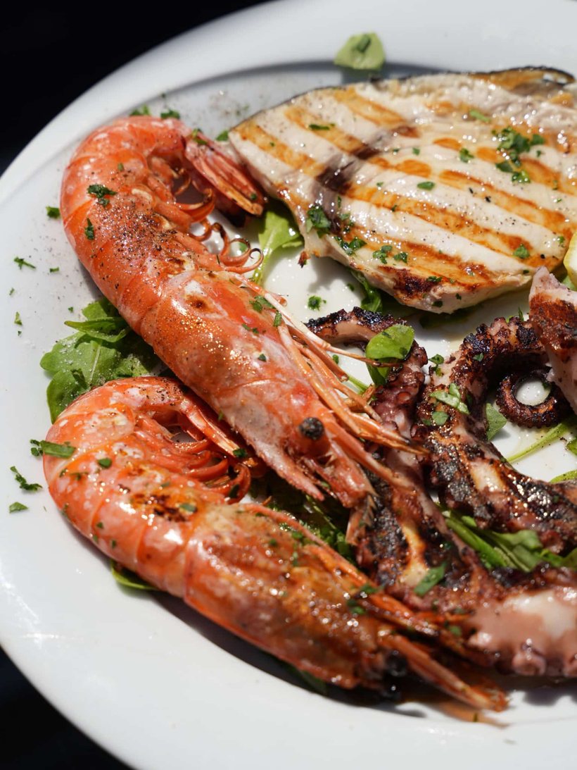 Grigliata mista di pesce fresco